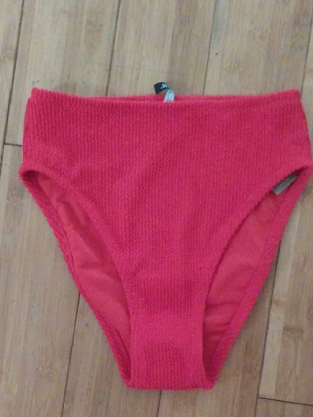 J. Crew Bright Red Scrunchie Swim Bottoms XXS